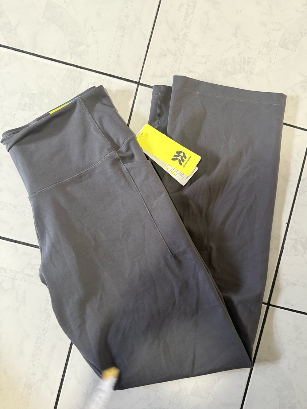 all in motion Charcoal High-Rise Active Leggings